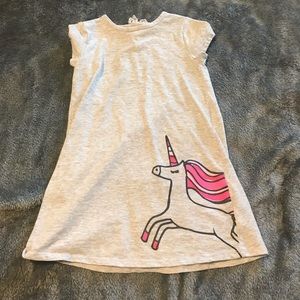 Girls unicorn dress